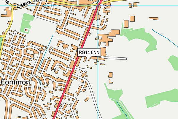 RG14 6NN map - OS VectorMap District (Ordnance Survey)