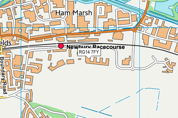 RG14 7FY map - OS VectorMap District (Ordnance Survey)