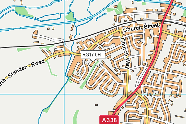 RG17 0HT map - OS VectorMap District (Ordnance Survey)