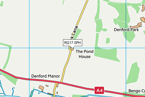 RG17 0PH map - OS VectorMap District (Ordnance Survey)