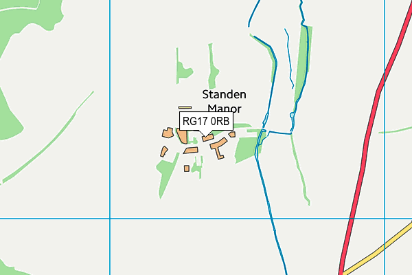 RG17 0RB map - OS VectorMap District (Ordnance Survey)