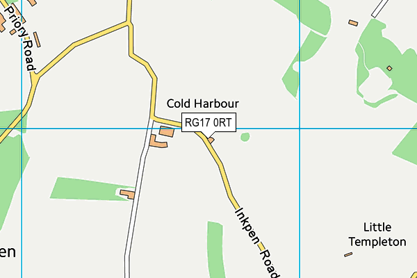 RG17 0RT map - OS VectorMap District (Ordnance Survey)