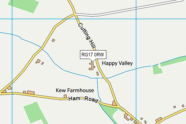 RG17 0RW map - OS VectorMap District (Ordnance Survey)