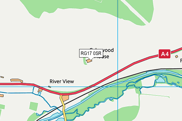 RG17 0SR map - OS VectorMap District (Ordnance Survey)