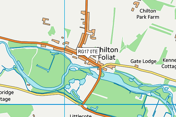 RG17 0TE map - OS VectorMap District (Ordnance Survey)