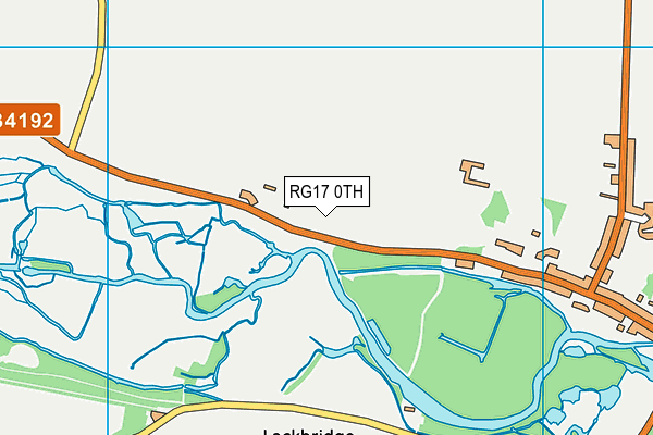 RG17 0TH map - OS VectorMap District (Ordnance Survey)