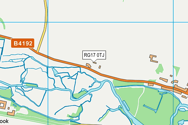 RG17 0TJ map - OS VectorMap District (Ordnance Survey)