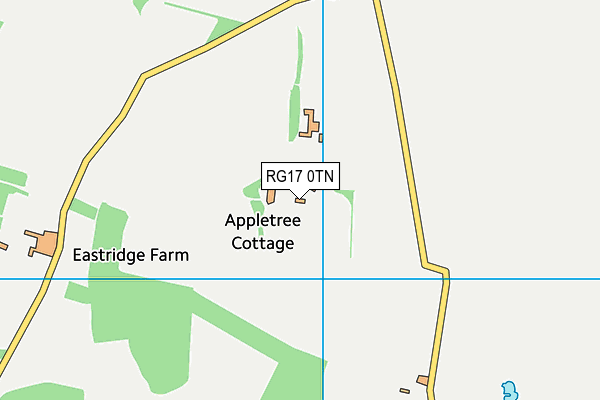 RG17 0TN map - OS VectorMap District (Ordnance Survey)