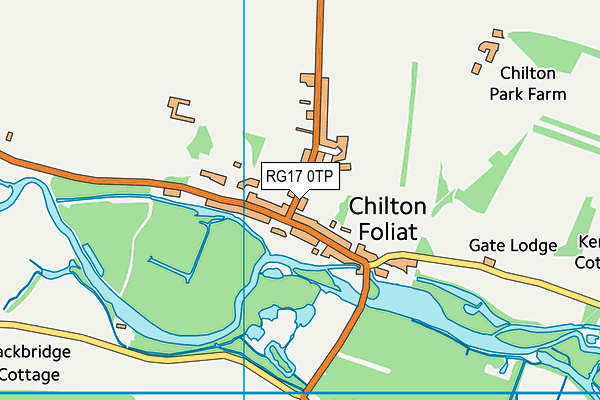 RG17 0TP map - OS VectorMap District (Ordnance Survey)