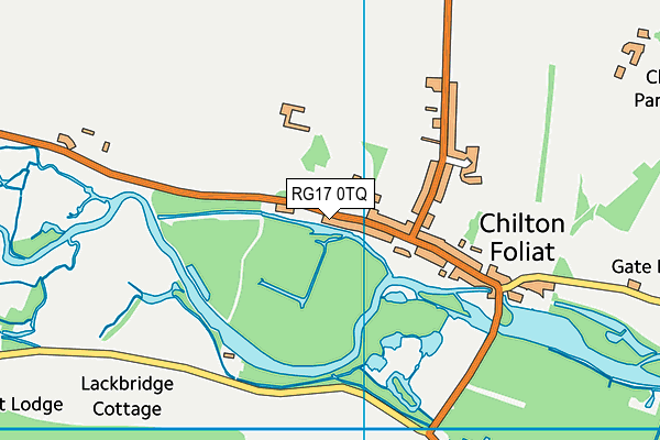 RG17 0TQ map - OS VectorMap District (Ordnance Survey)