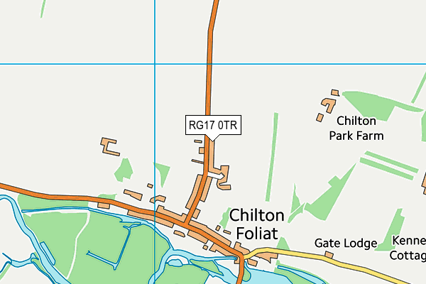 RG17 0TR map - OS VectorMap District (Ordnance Survey)