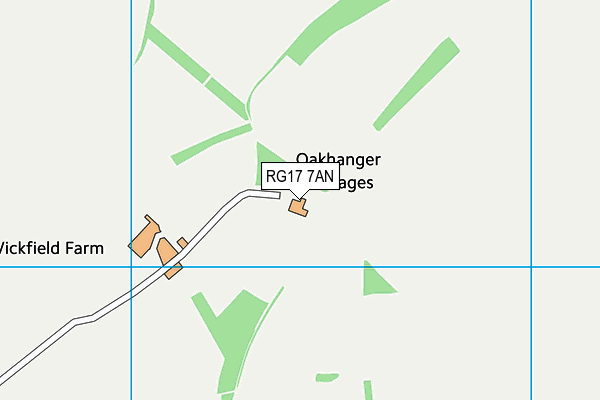 RG17 7AN map - OS VectorMap District (Ordnance Survey)