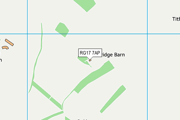 RG17 7AP map - OS VectorMap District (Ordnance Survey)