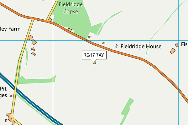 RG17 7AY map - OS VectorMap District (Ordnance Survey)
