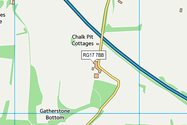 RG17 7BB map - OS VectorMap District (Ordnance Survey)