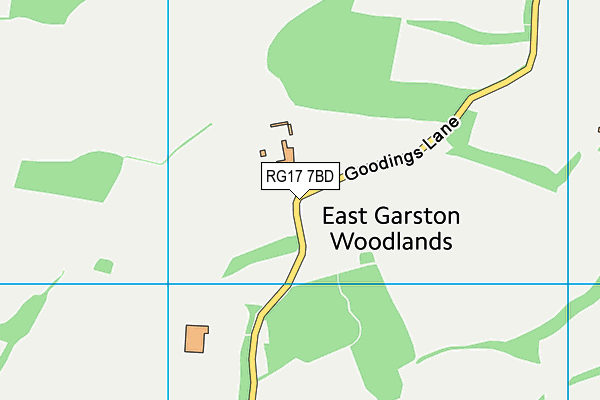 RG17 7BD map - OS VectorMap District (Ordnance Survey)