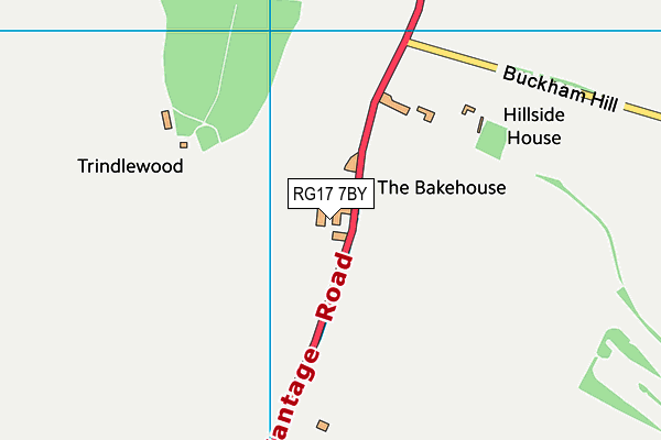 RG17 7BY map - OS VectorMap District (Ordnance Survey)