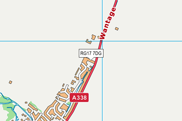 RG17 7DG map - OS VectorMap District (Ordnance Survey)