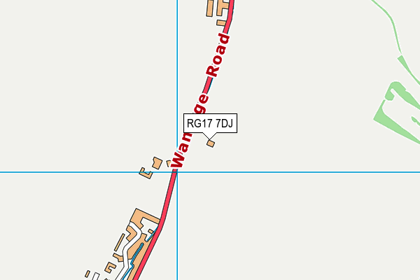 RG17 7DJ map - OS VectorMap District (Ordnance Survey)