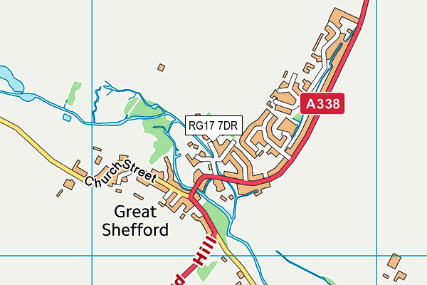 Great Shefford Recreation Ground map (RG17 7DR) - OS VectorMap District (Ordnance Survey)