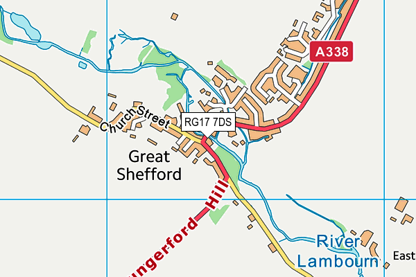 RG17 7DS map - OS VectorMap District (Ordnance Survey)