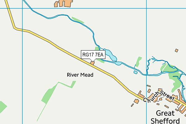 RG17 7EA map - OS VectorMap District (Ordnance Survey)