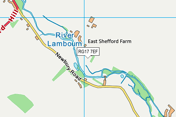 RG17 7EF map - OS VectorMap District (Ordnance Survey)