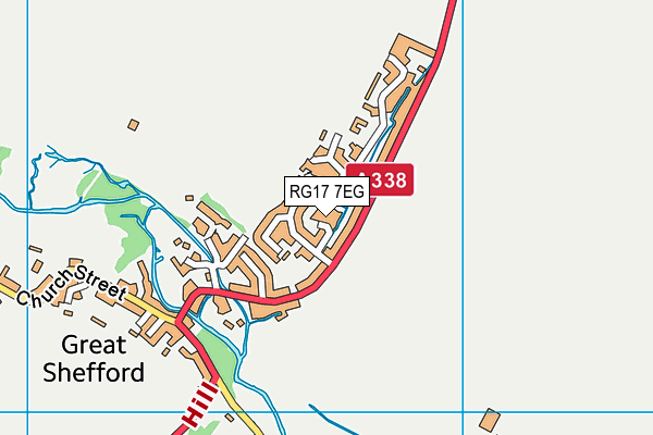 RG17 7EG map - OS VectorMap District (Ordnance Survey)