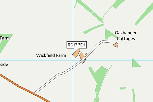 RG17 7EH map - OS VectorMap District (Ordnance Survey)