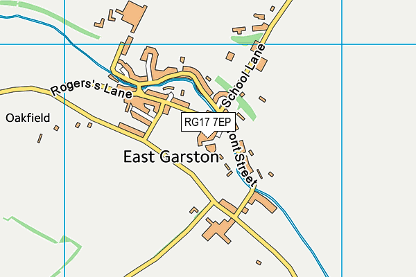 RG17 7EP map - OS VectorMap District (Ordnance Survey)