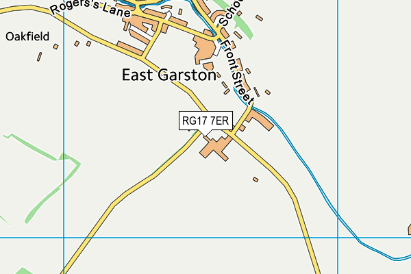 RG17 7ER map - OS VectorMap District (Ordnance Survey)