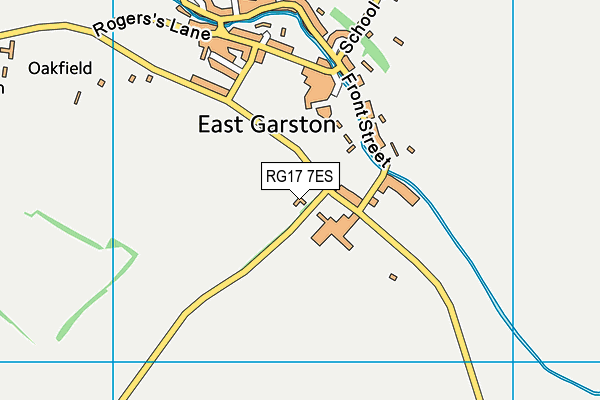 RG17 7ES map - OS VectorMap District (Ordnance Survey)