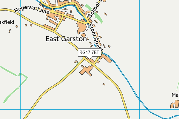 RG17 7ET map - OS VectorMap District (Ordnance Survey)