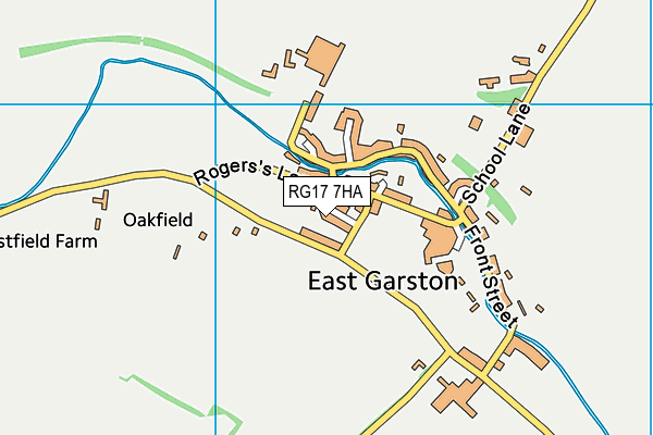RG17 7HA map - OS VectorMap District (Ordnance Survey)