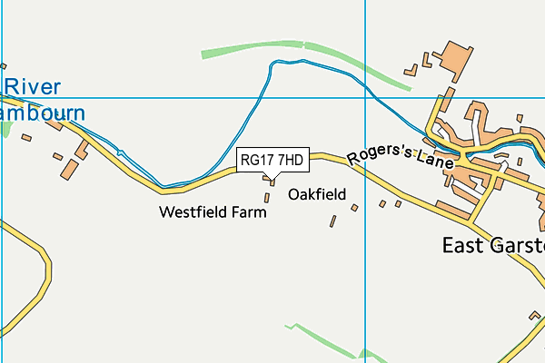 RG17 7HD map - OS VectorMap District (Ordnance Survey)