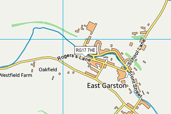 RG17 7HE map - OS VectorMap District (Ordnance Survey)