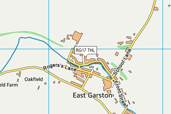 RG17 7HL map - OS VectorMap District (Ordnance Survey)