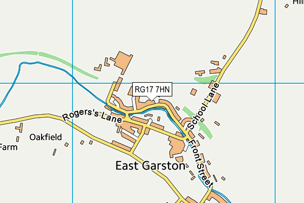 RG17 7HN map - OS VectorMap District (Ordnance Survey)