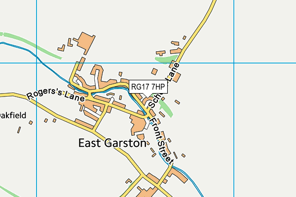 RG17 7HP map - OS VectorMap District (Ordnance Survey)
