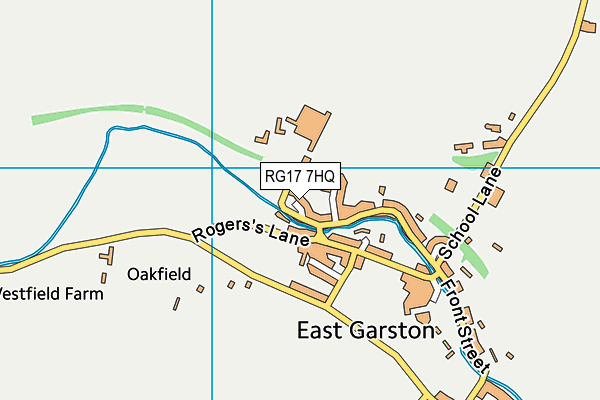 RG17 7HQ map - OS VectorMap District (Ordnance Survey)