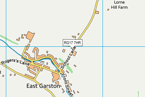 RG17 7HR map - OS VectorMap District (Ordnance Survey)