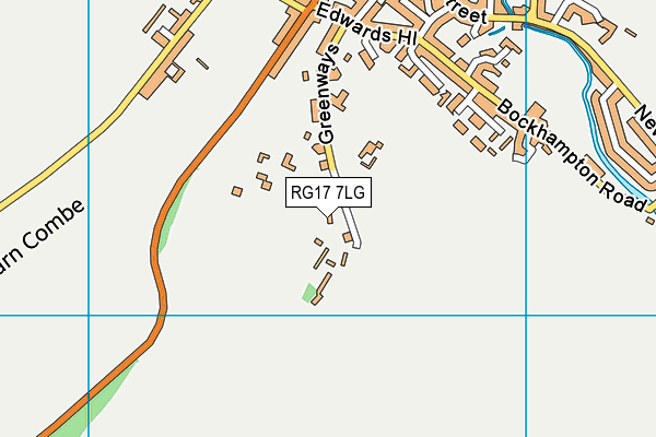 RG17 7LG map - OS VectorMap District (Ordnance Survey)
