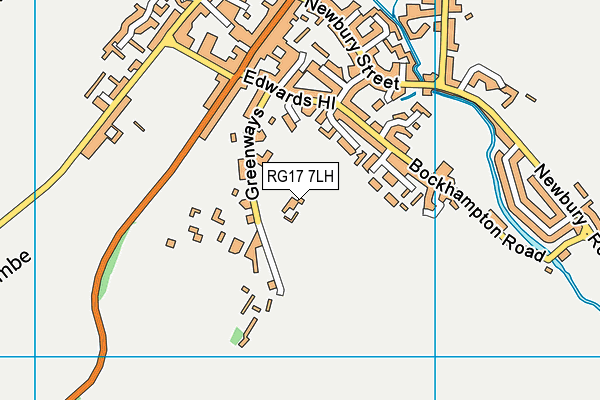 RG17 7LH map - OS VectorMap District (Ordnance Survey)