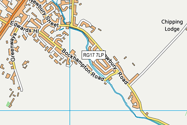 RG17 7LP map - OS VectorMap District (Ordnance Survey)