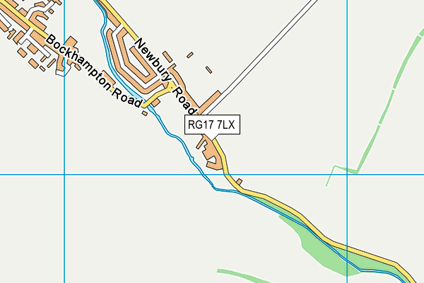 RG17 7LX map - OS VectorMap District (Ordnance Survey)