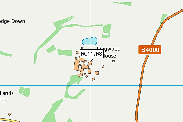 RG17 7RS map - OS VectorMap District (Ordnance Survey)