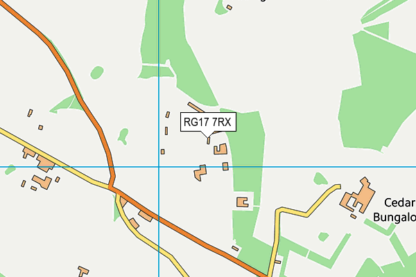 RG17 7RX map - OS VectorMap District (Ordnance Survey)