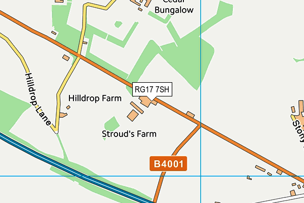 RG17 7SH map - OS VectorMap District (Ordnance Survey)