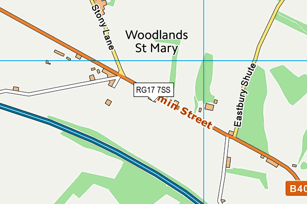 RG17 7SS map - OS VectorMap District (Ordnance Survey)