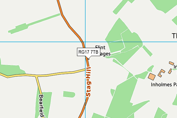 RG17 7TB map - OS VectorMap District (Ordnance Survey)